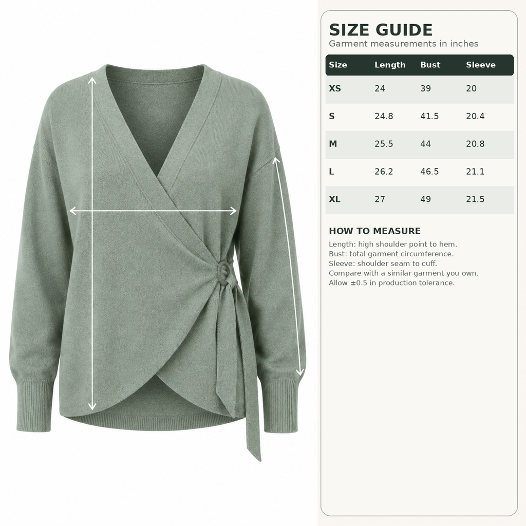 Orbit Wrap Cardigan
