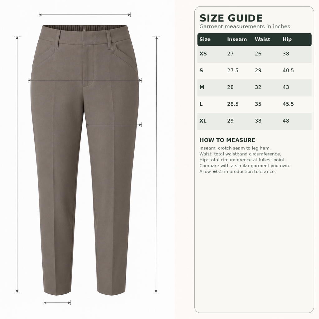 Frame-Pocket Tapered Trouser