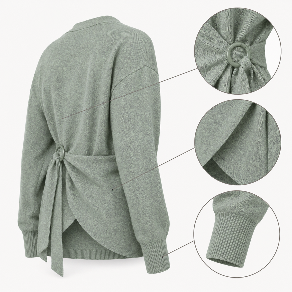Orbit Wrap Cardigan