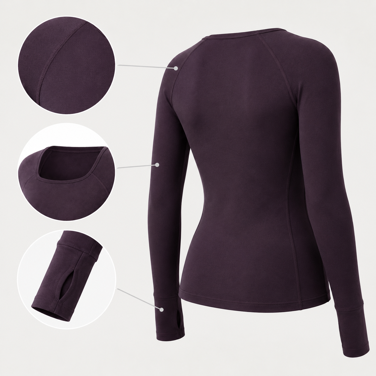 Pivot-Panel Knit Top