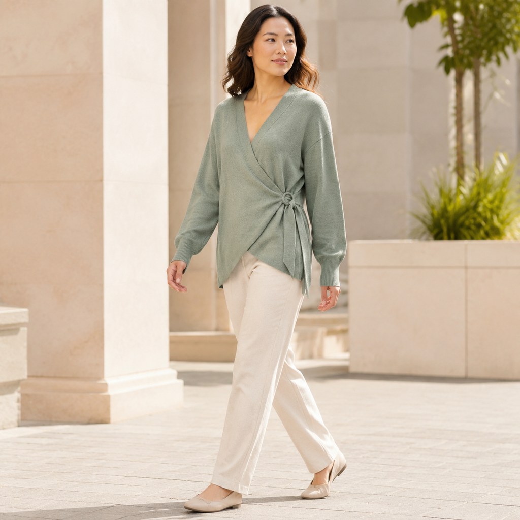 Orbit Wrap Cardigan