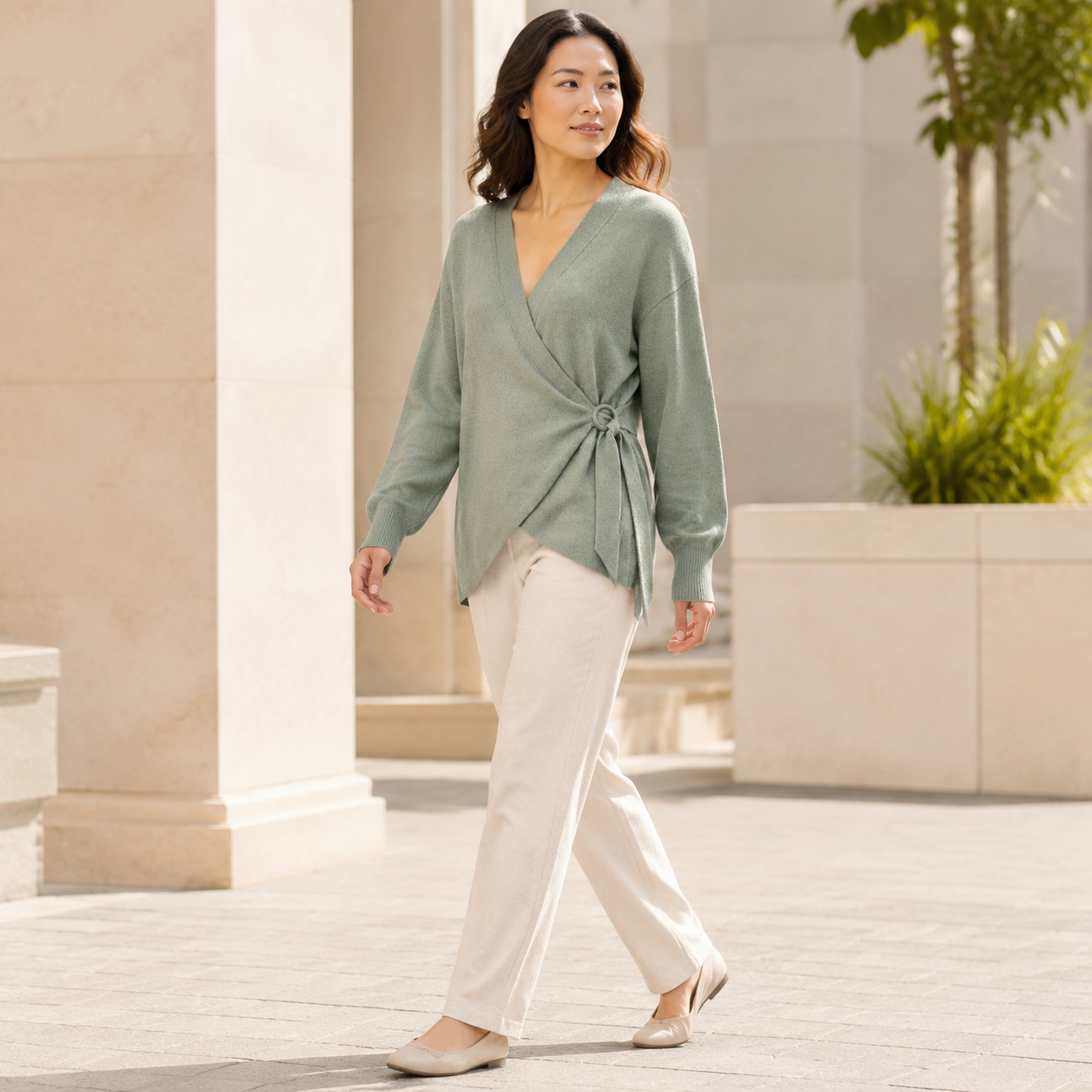 Orbit Wrap Cardigan